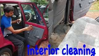 How to Clean Car Interior Without Vacuum Cleaner