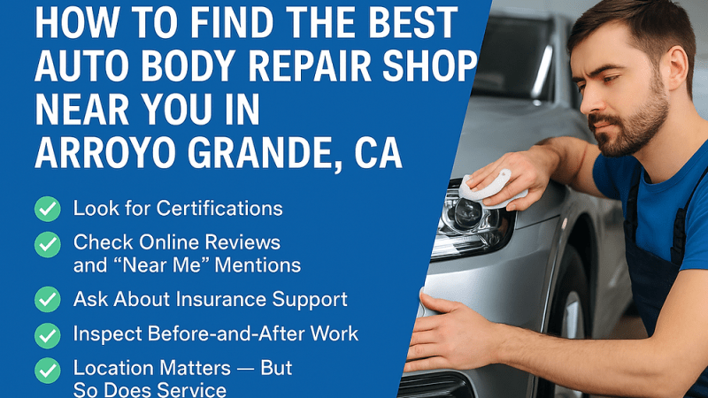 How to Find the Best Body Shop Near You