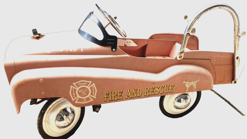 The Enduring Appeal of the Fire and Rescue Engine No 7 Pedal Car