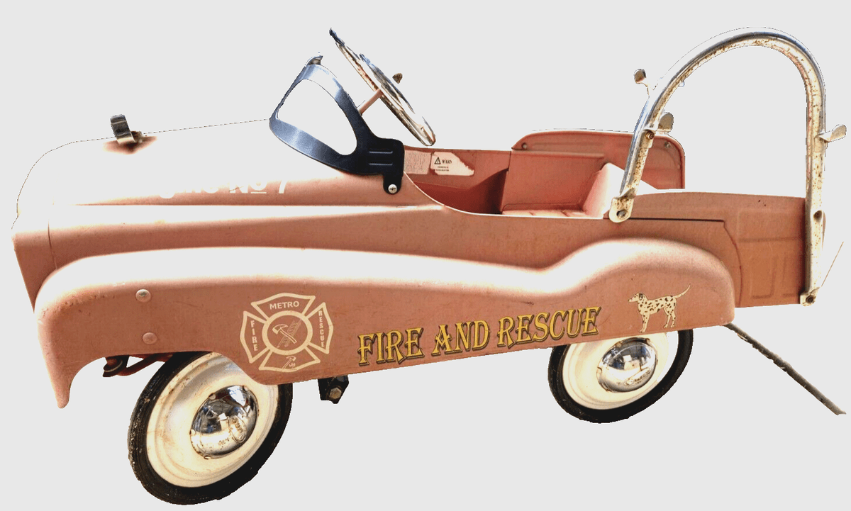 The Enduring Appeal of the Fire and Rescue Engine No 7 Pedal Car