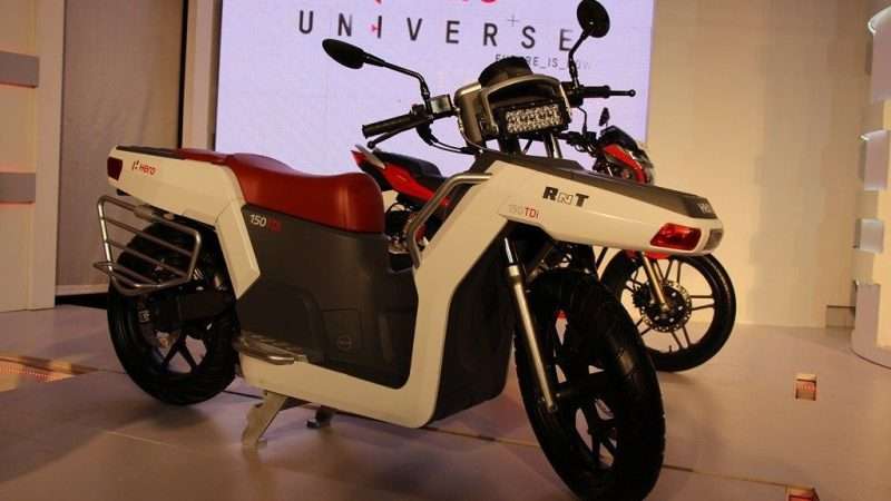 The Hero RNT: Exploring a Diesel-Powered Utility Motorcycle Concept
