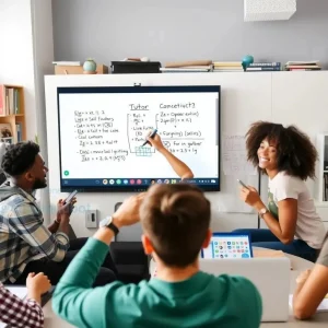 Enhancing Online Tutoring with Interactive Whiteboards