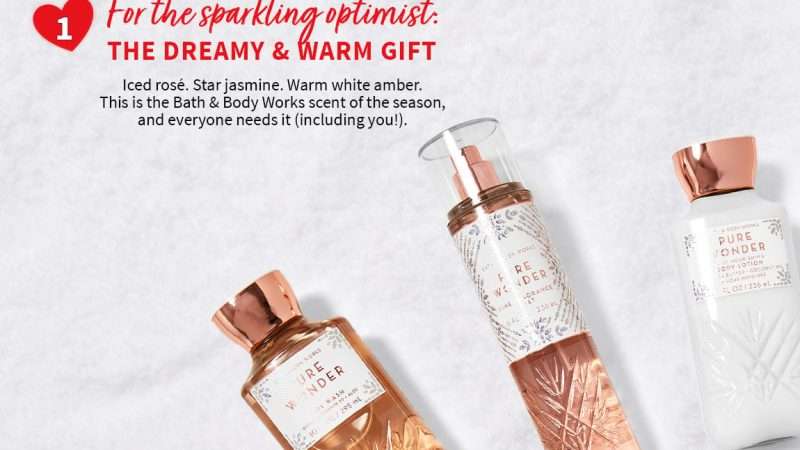 Bath & Body Works Body Care Gift Guide