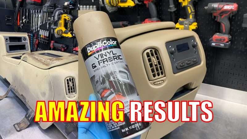 Dyeing Plastic Car Interior Parts: A Step-by-Step Guide