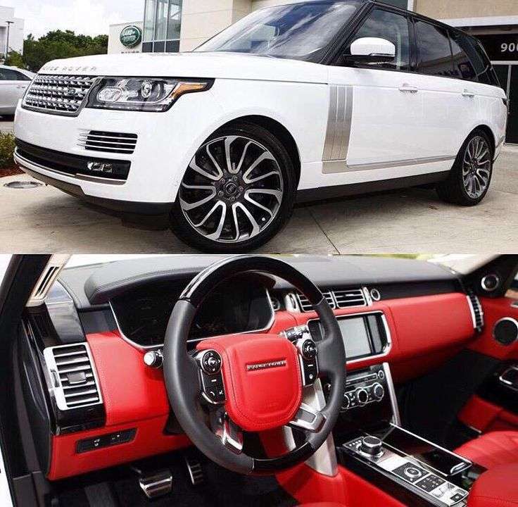 Range Rover Red Interior: A Bold and Luxurious Choice